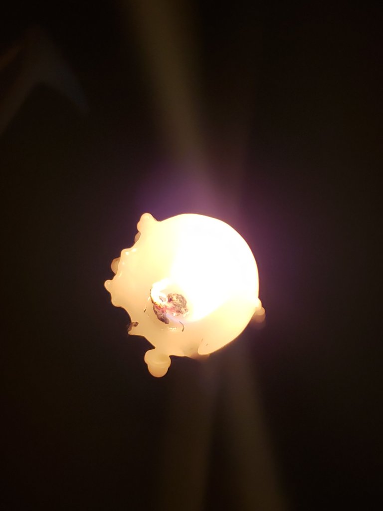 Candle Light Shining Bright Law Of Magnetism 