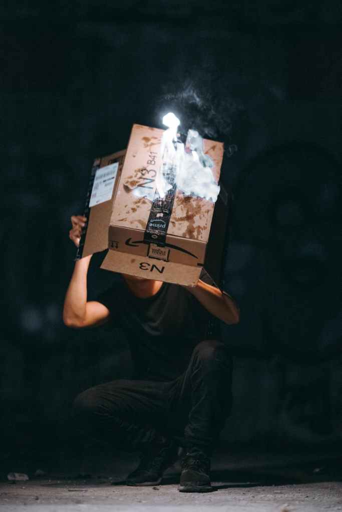 Amazon Box Soldier by Pexels splash photography 