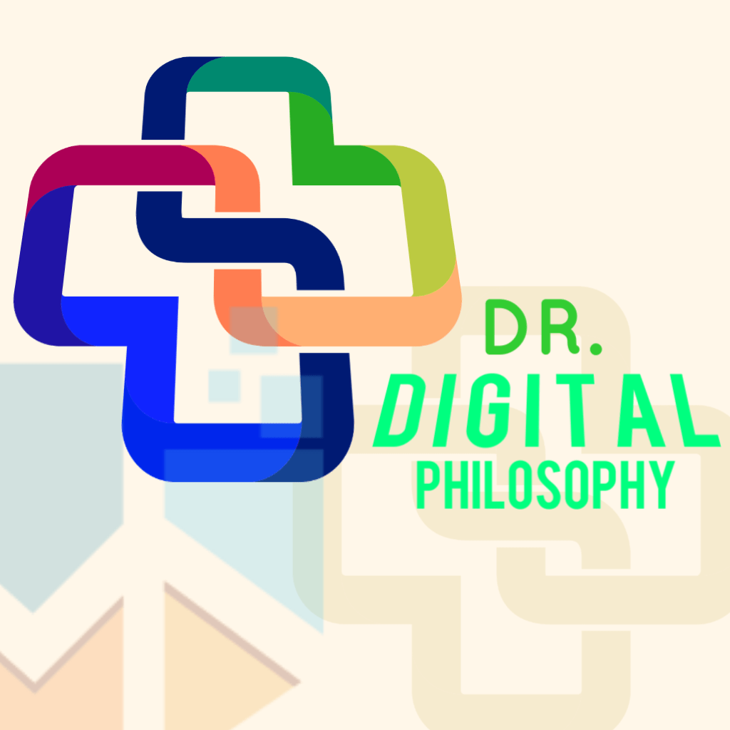 Dr. Digital Philosophy Logo Light Original Photographs Remixed 