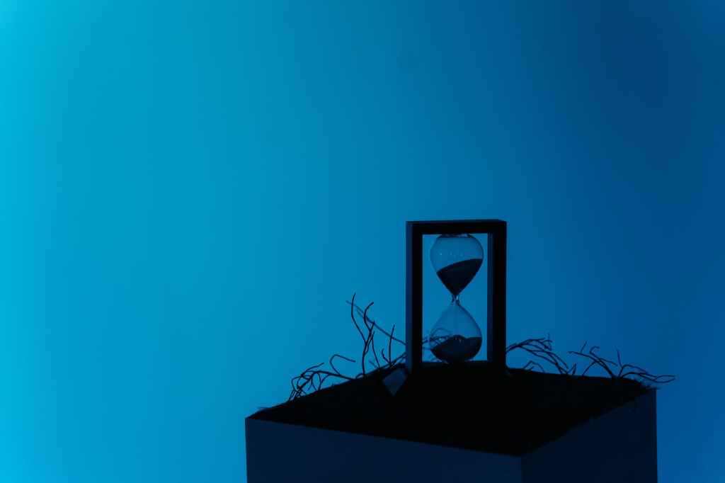 Image of timer and highlighting time perspective 