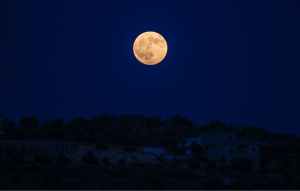 Full Moon Image In Chapter One Of the Darkness 