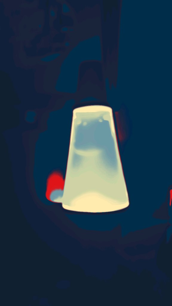 Lava Lamp edited and glitched image 