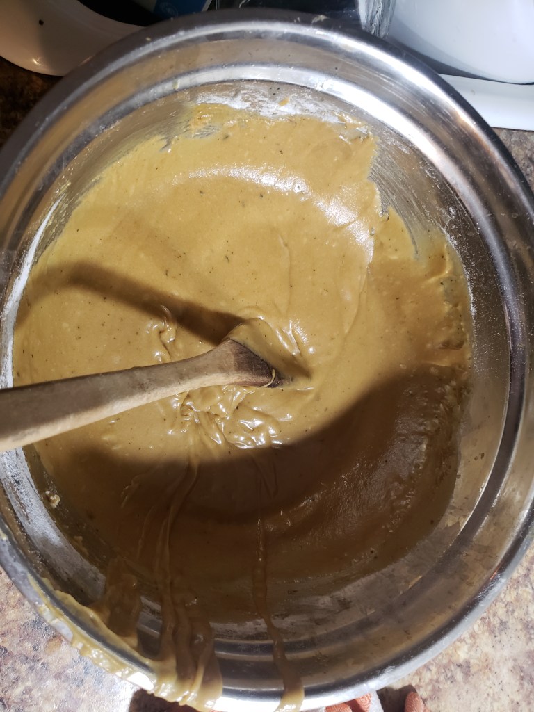Cannbis Butter added to peanut butter mixture