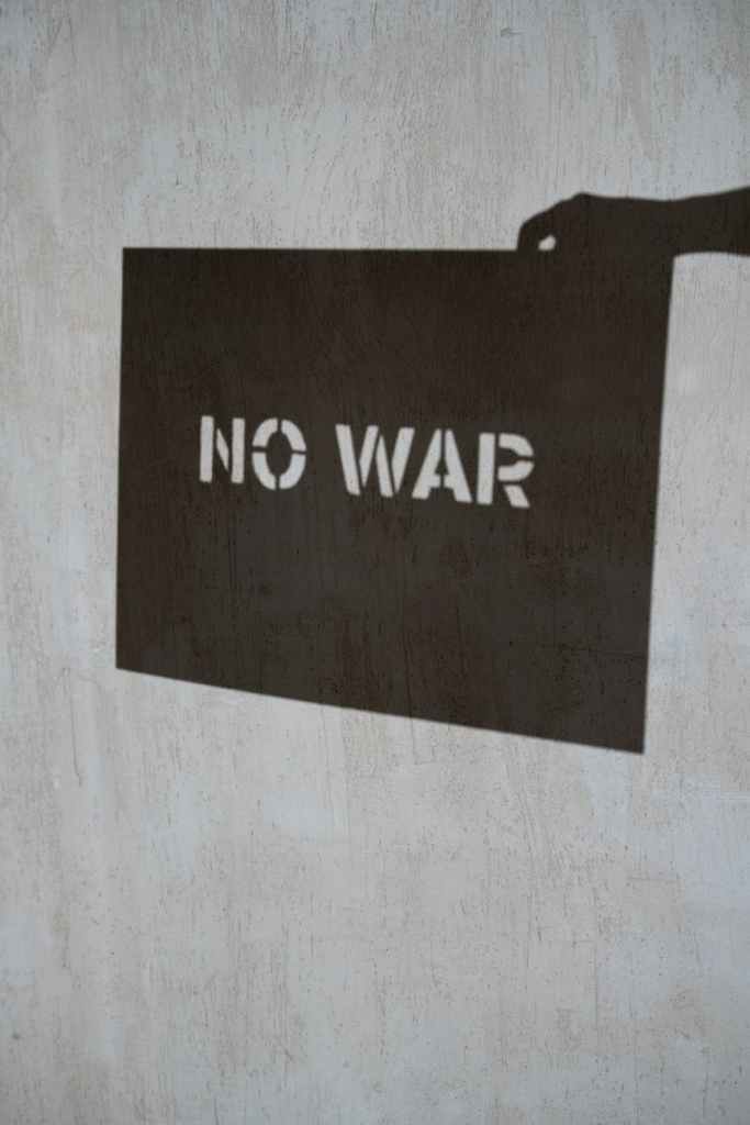 No War stock image used to portray a message that many people feel during March 2022