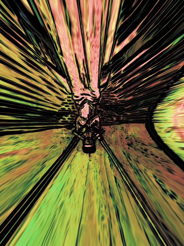 The Two Of Swords From the Rider Waite Tarot Deck edited by Dr Digital Philosophy 