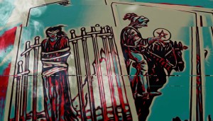 Tarot spread from the Rider Waite Tarot Deck edited by Dr Digital Philosophy 2021-2022