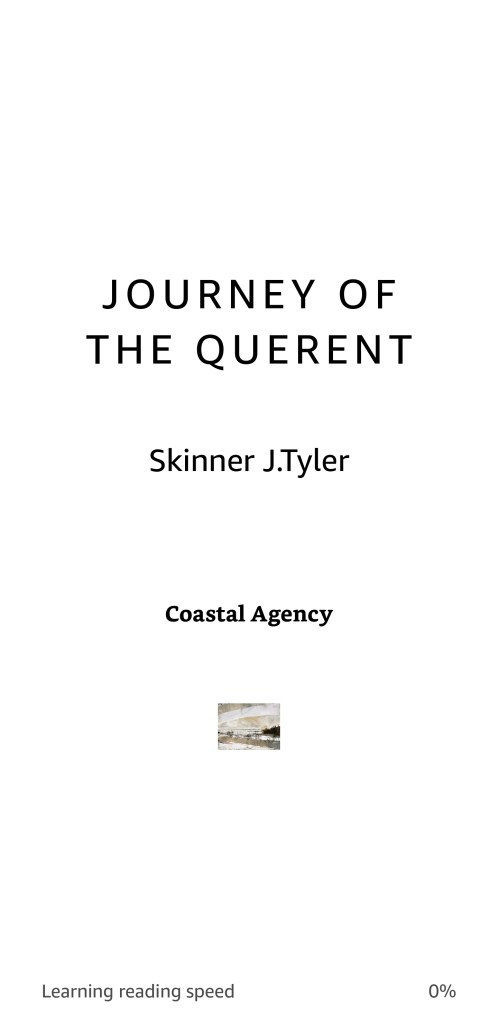 Cover page for Journey Of The Querent released April 4th, 2022 by Skinner J.Tyler 
