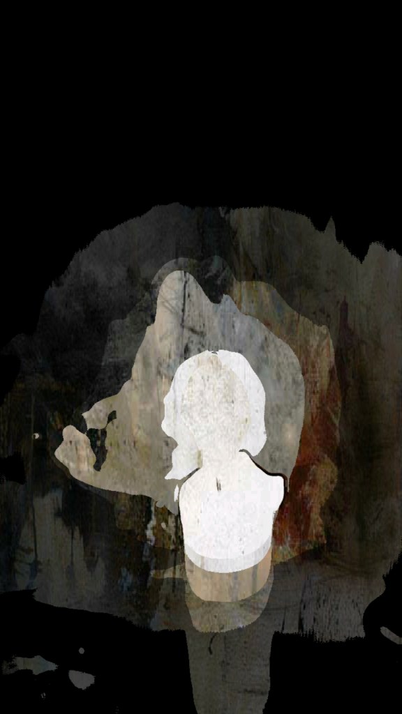 Edited image of the candle burning during 2022