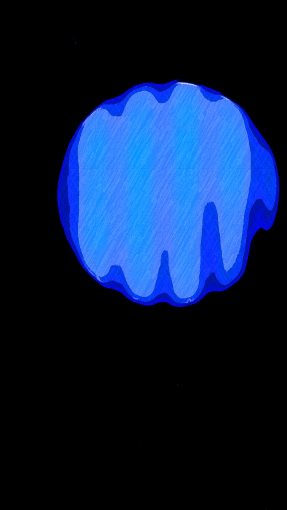 Glitched image of a light bulb edited by Dr Digital Philosophy 2022