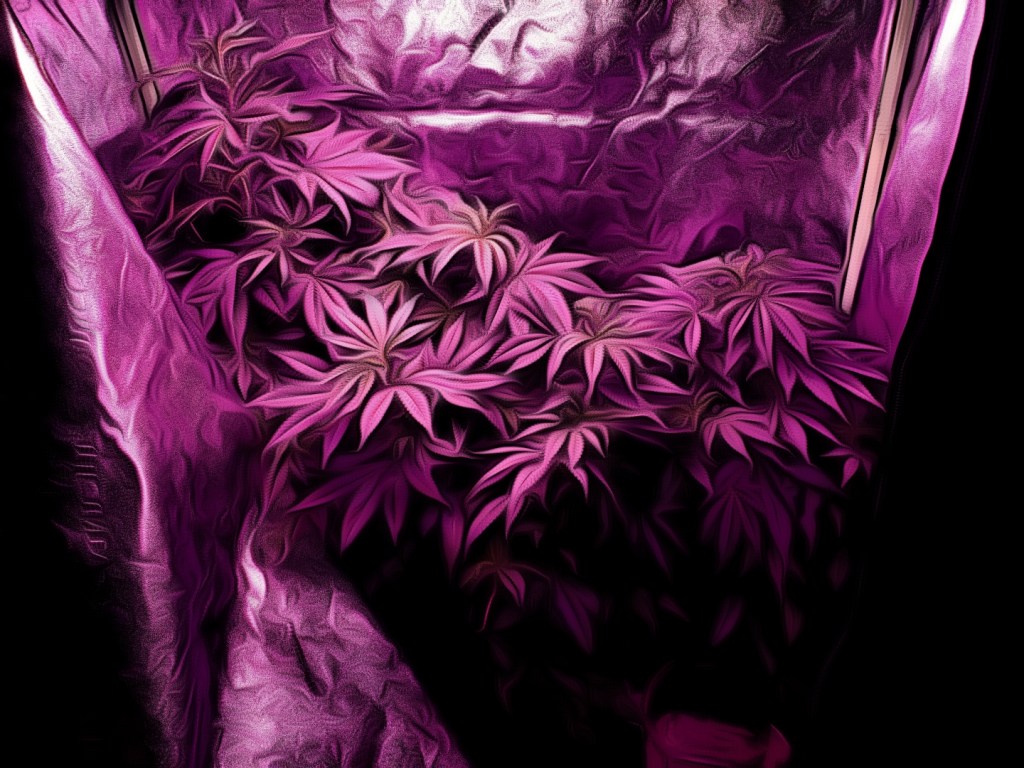 Cannabis Plant Growing during vegetation stage by Dr Digital Philosophy 2022