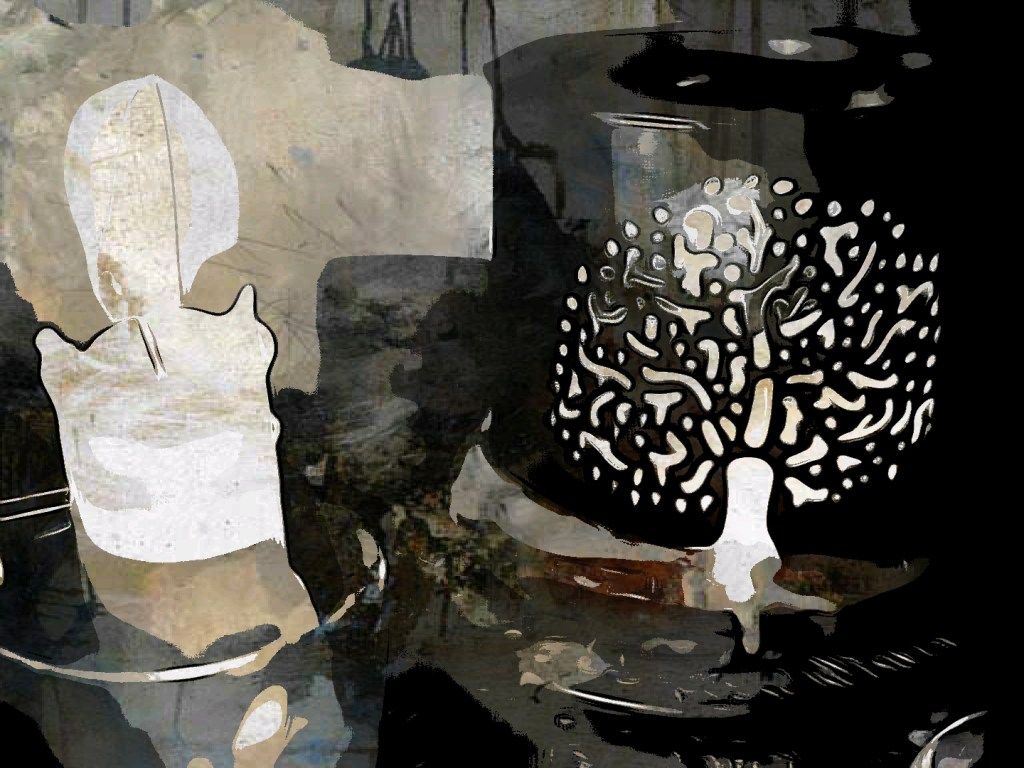 Edited candle burning and scent burner during April 2022