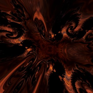 Digital Cannabis Art- The Abyss Through Plants 