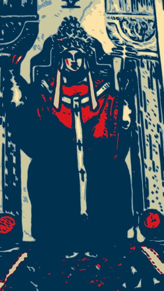 The Heirophant from the Rider Waite Tarot Deck 2021-2022 