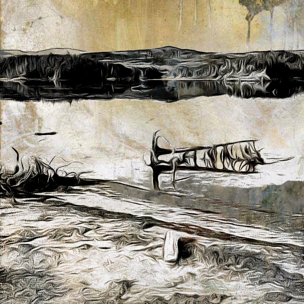 Edited image of scenery Newfoundland and Labrador, Canada edited by Dr. Digital Philosophy 2021-2022